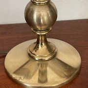Lampe balustre vintage en laiton doré 51cm