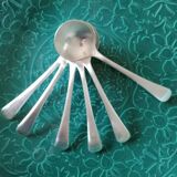 Set of W.Wright silver plate Belco spoons