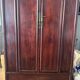 Vermicelli cabinet in solid elm + oriental pine The Colonial House