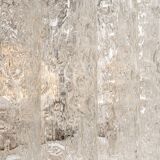 Superb glass tube ceiling light from Murano by Doria, Germany, 1960s.