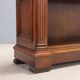 Antique walnut library with Corinthian decorations, 20th century.