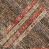 3x10 Peach Red Soft Vintage Turkish Runner Rug, 86x303Cm SK 20297