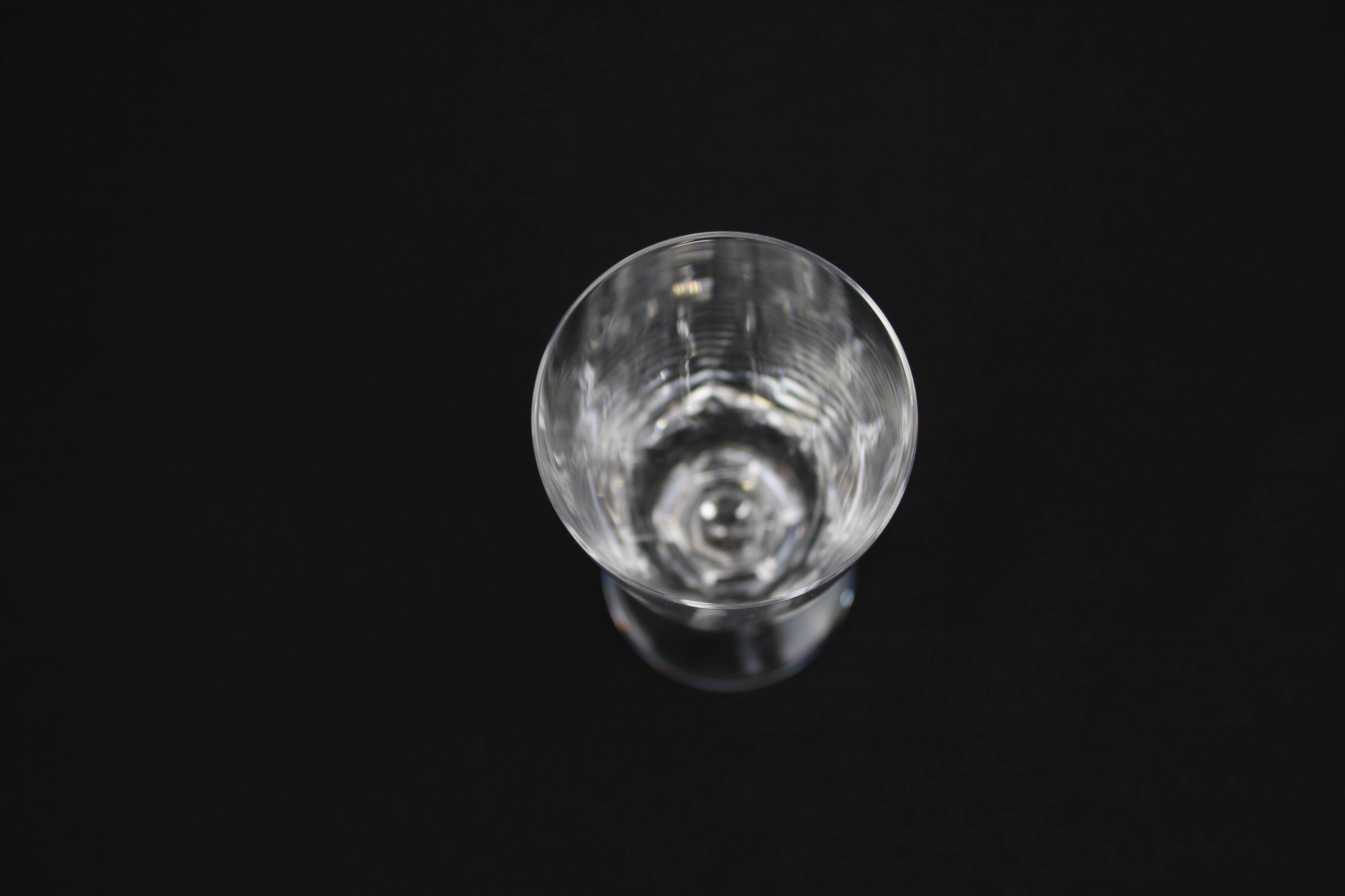 23 Crystal Flutes Model Clos Vougeot Lalique