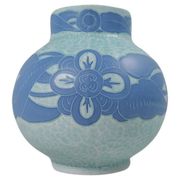 Vase Art Déco Gustavsberg Sgraffito Josef Ekberg, Suède, 1922