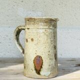 Pyrite stoneware pitcher Guy Roland Marcy