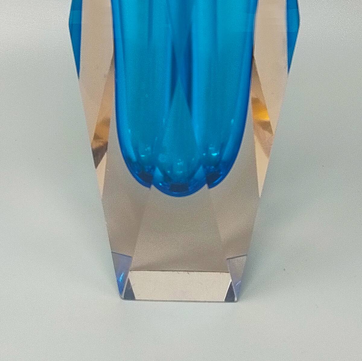 1960s large Flavio Poli for Seguso Murano glass vase — mid-century Italian collectible