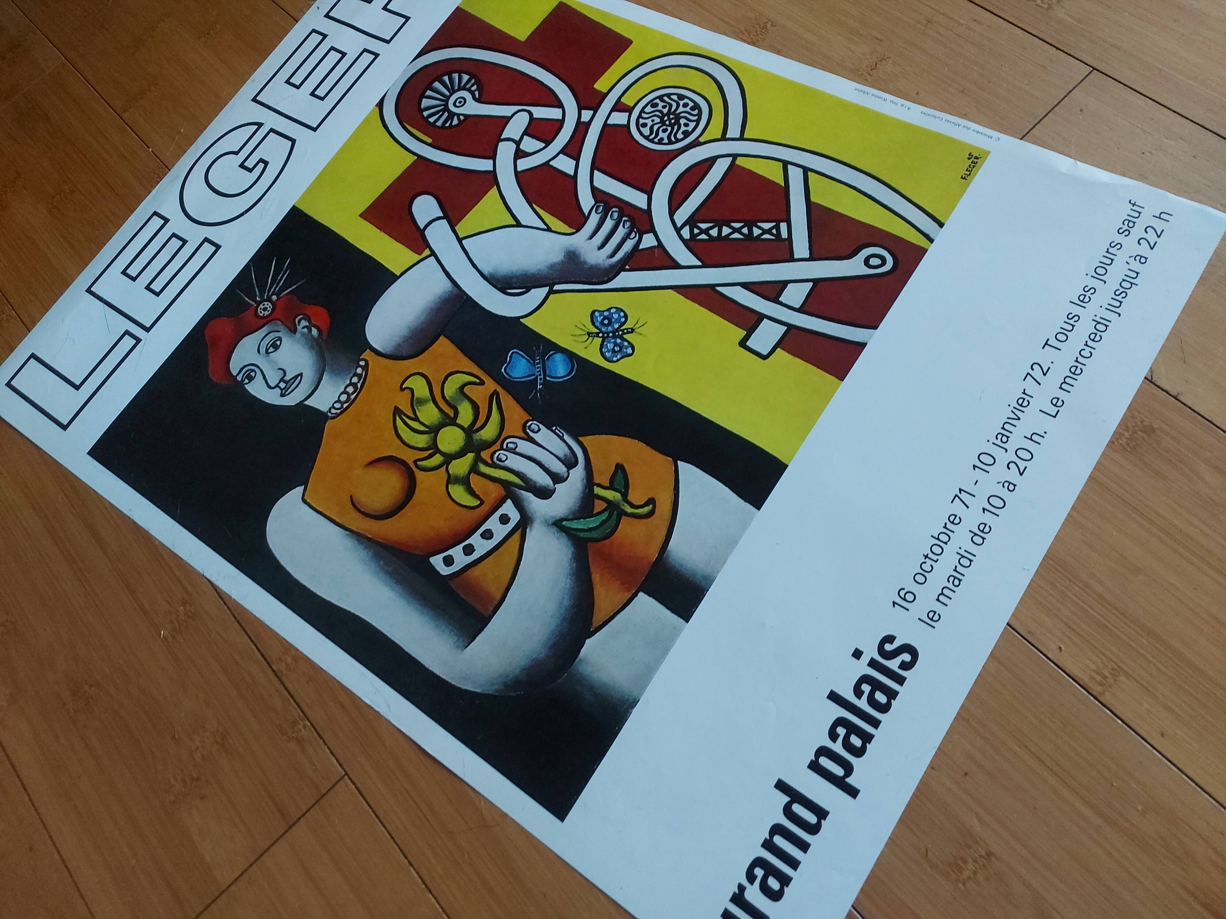 Affiche Fernand Léger, grand palais