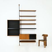 Wall library by Luigi Fornasari, 1950s