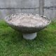 Series of three concrete planters design René Pechère edited by Eternit 1958