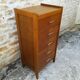 Chiffonier vintage a cinq tiroirs