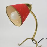 Small red lamp