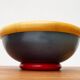 Postmodern Italian Wooden Bowl by Pietro Manzoni