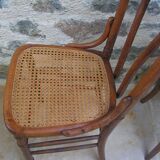 pair of can bistro chairs