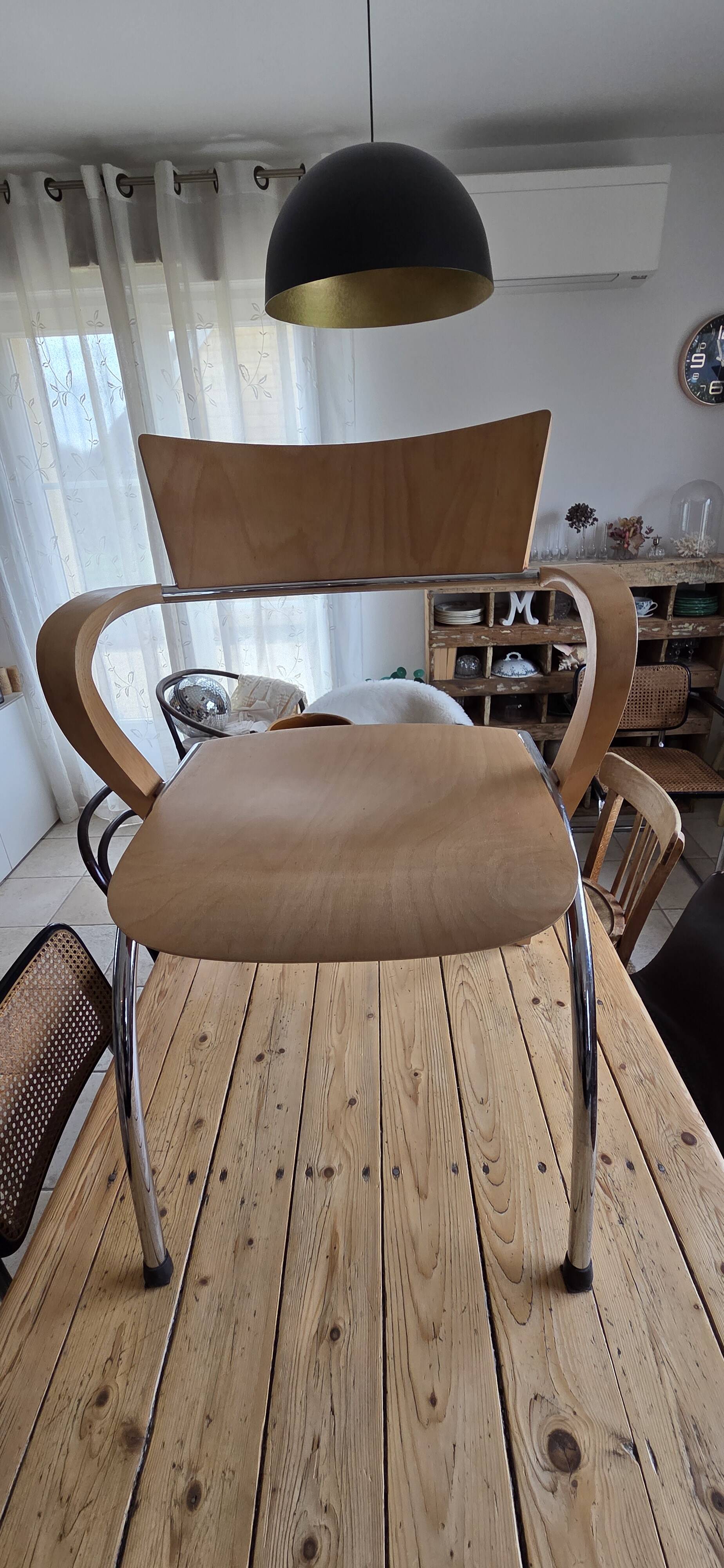 5 chairs model Can Can by Komplot Design for Brunner, 1993