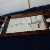 ART DECO TRAY IN WOOD AND MIRRORS