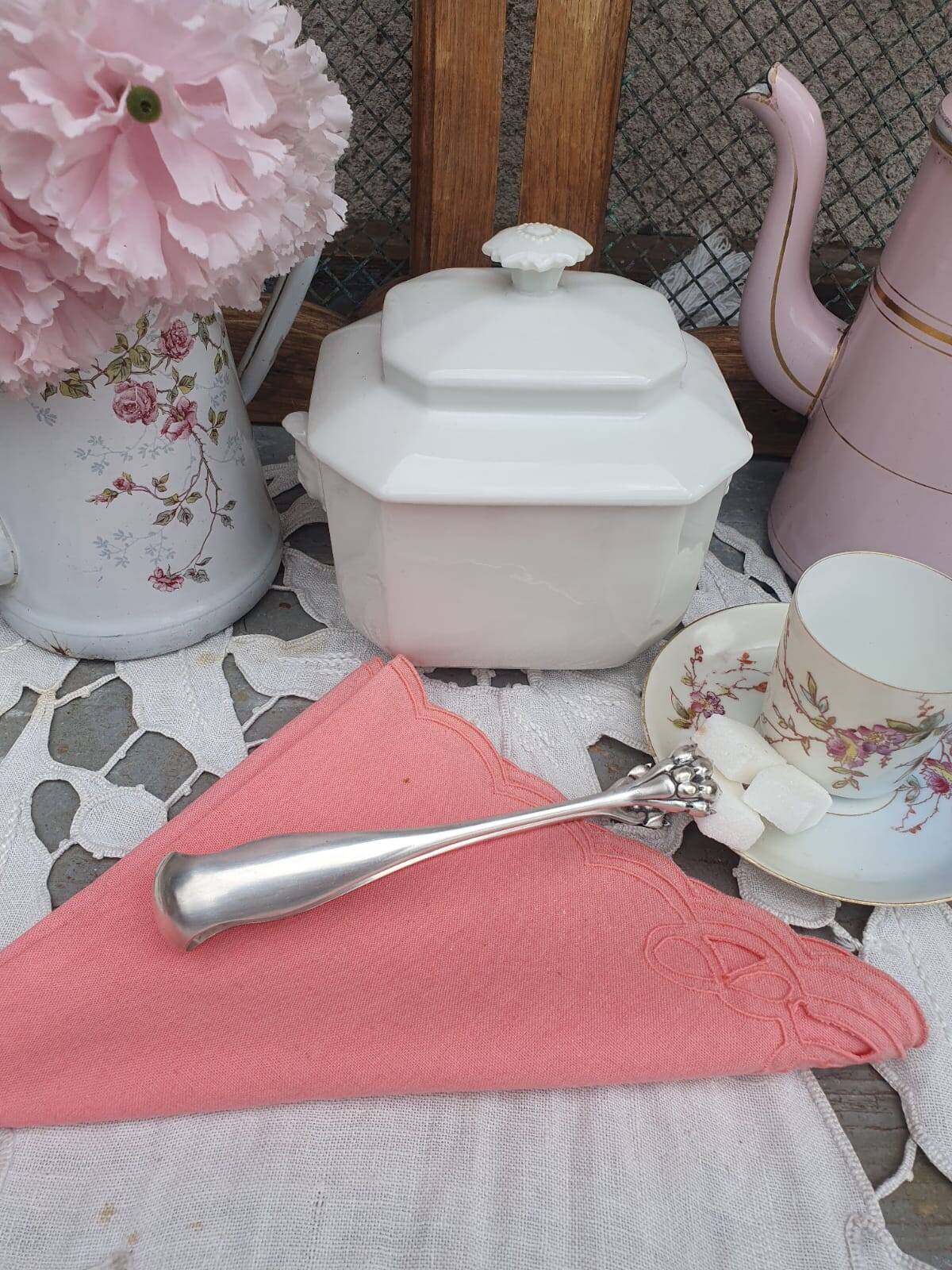 Christofle sugar tongs