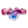 Sculptural bowl by Josef Hospodka, Bohemian Crystal, Chribska, circa 1960.