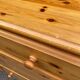 Commode scandinave buffet 7 tiroirs en bois massif 1980