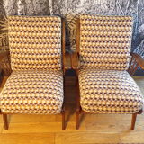 Pair of Scandinavian armchairs