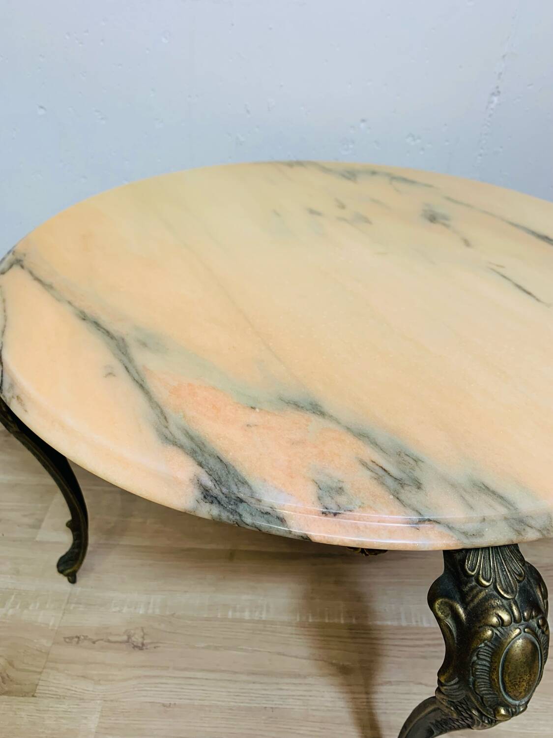 70's marble coffee table