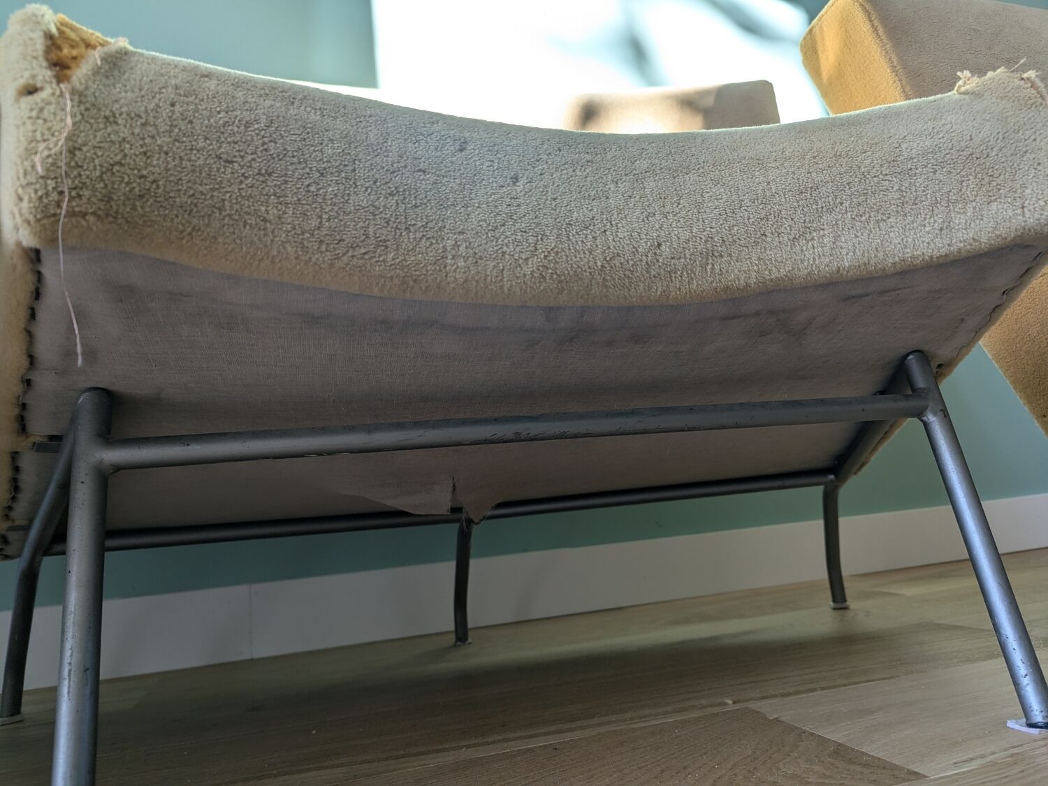 Canapé modulaire modèle 743 par Joseph-André Motte pour Steiner 1960