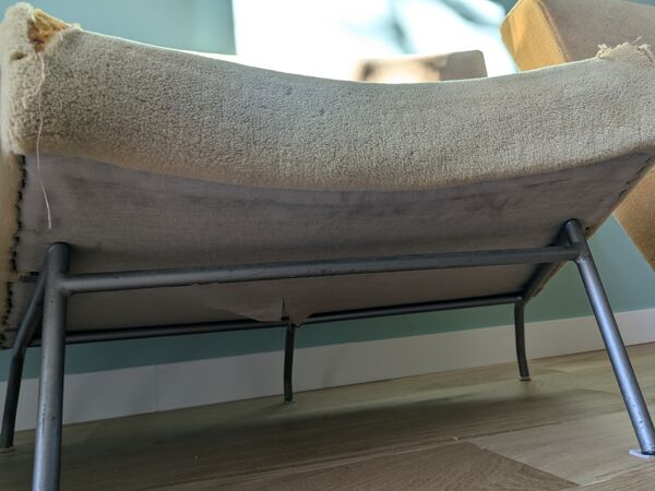 Canapé modulaire modèle 743 par Joseph-André Motte pour Steiner 1960