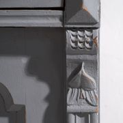Old living room chest of drawers with two doors (circa 1920) #15