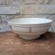 Vintage ironstone salad bowl Salins model Nénuphar 28cm