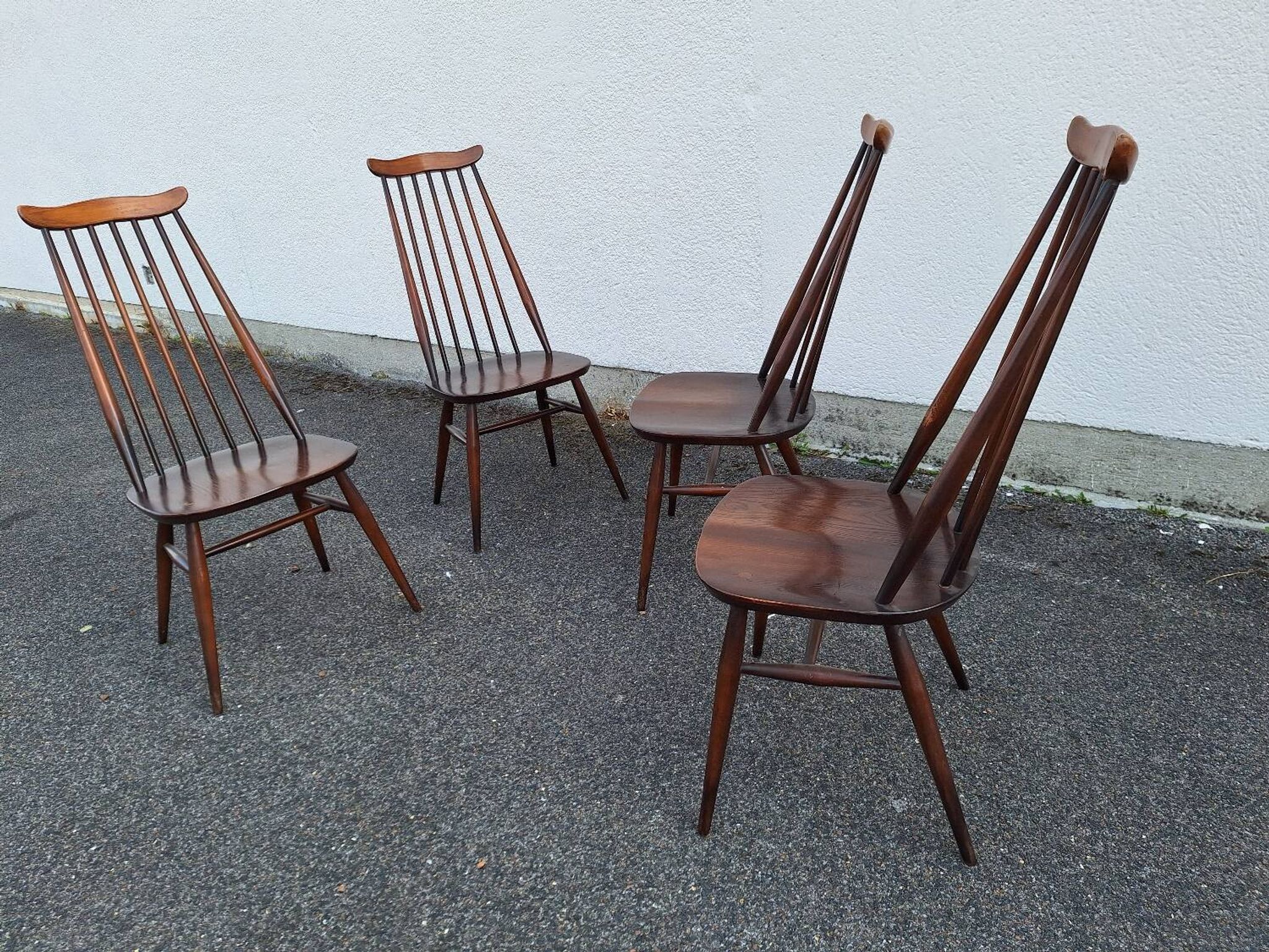 Lot de 4  chaises Ercol Windsor