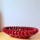 J.Massier Vallauris braided fruit bowl