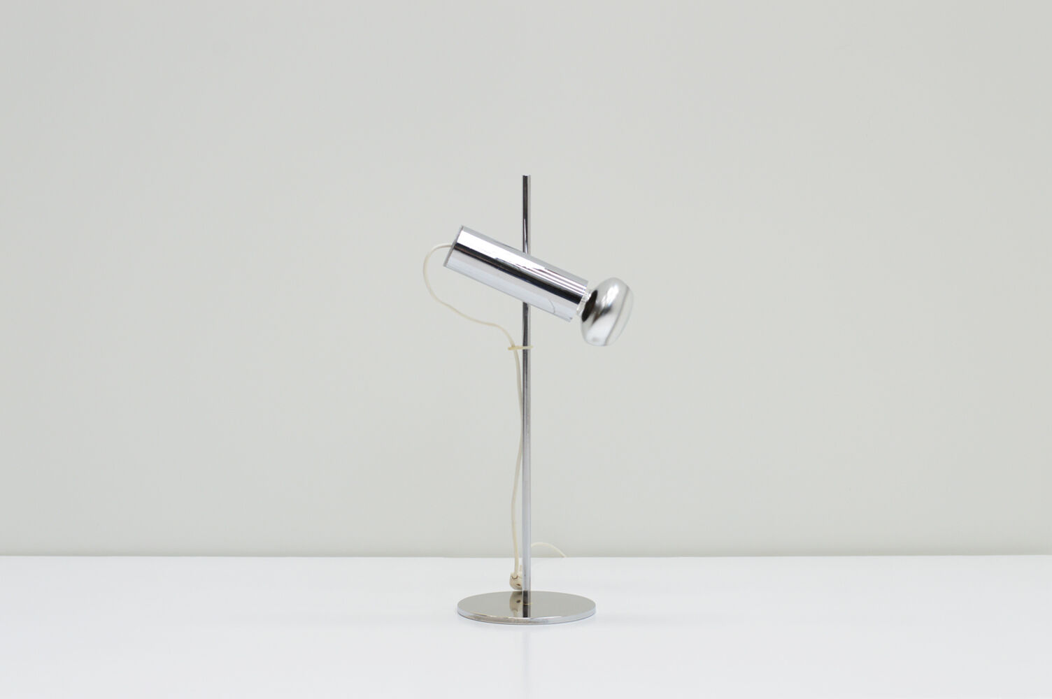 Chrome spot desk lamp, Europe 1970s.