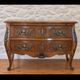 Jumping commode Louis XV Provençal solid walnut