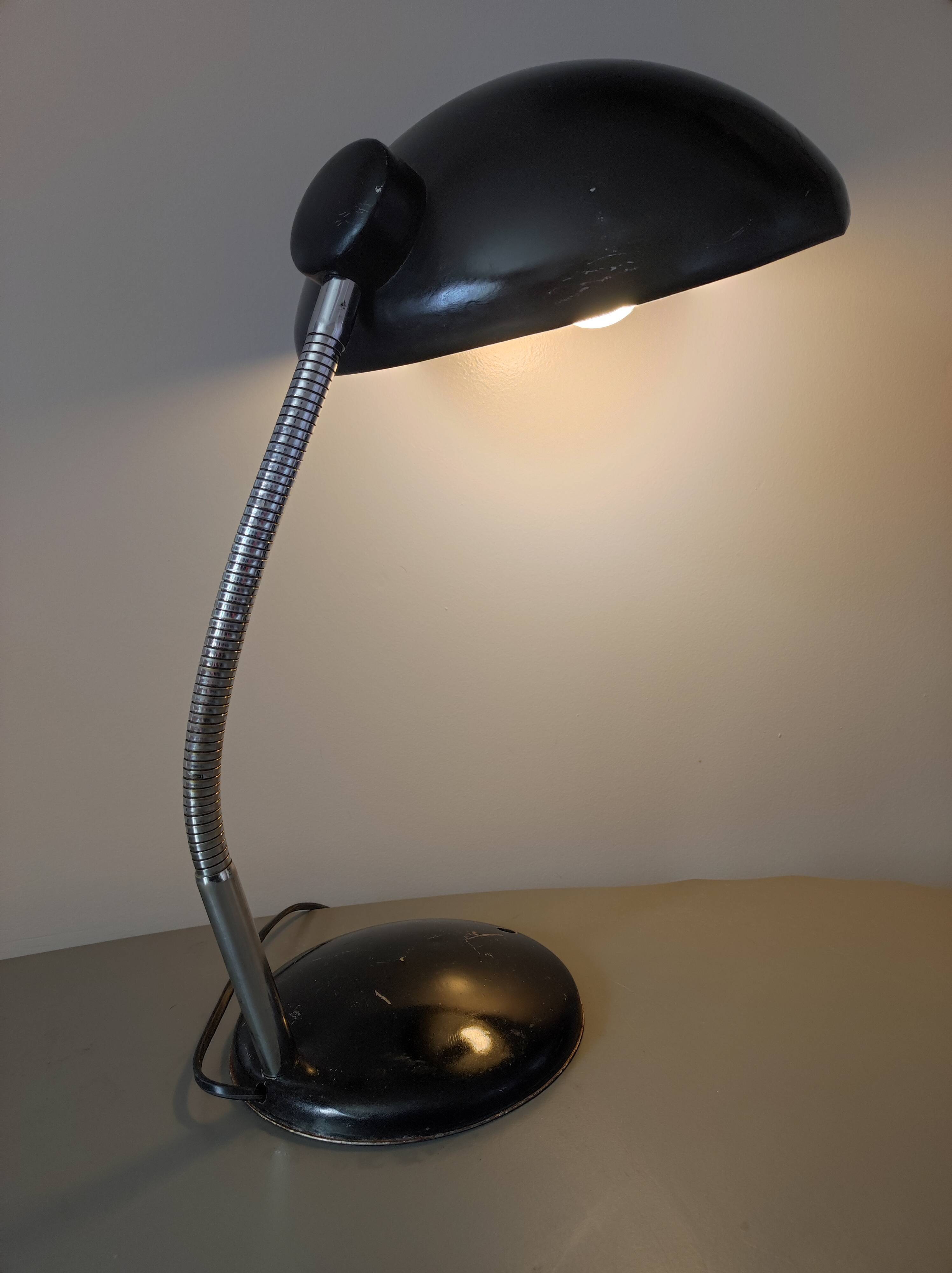 Lampe de bureau atelier articulée Massive Belgium style Bauhaus