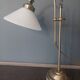 1970 desk lamp in adjustable period gilded brass