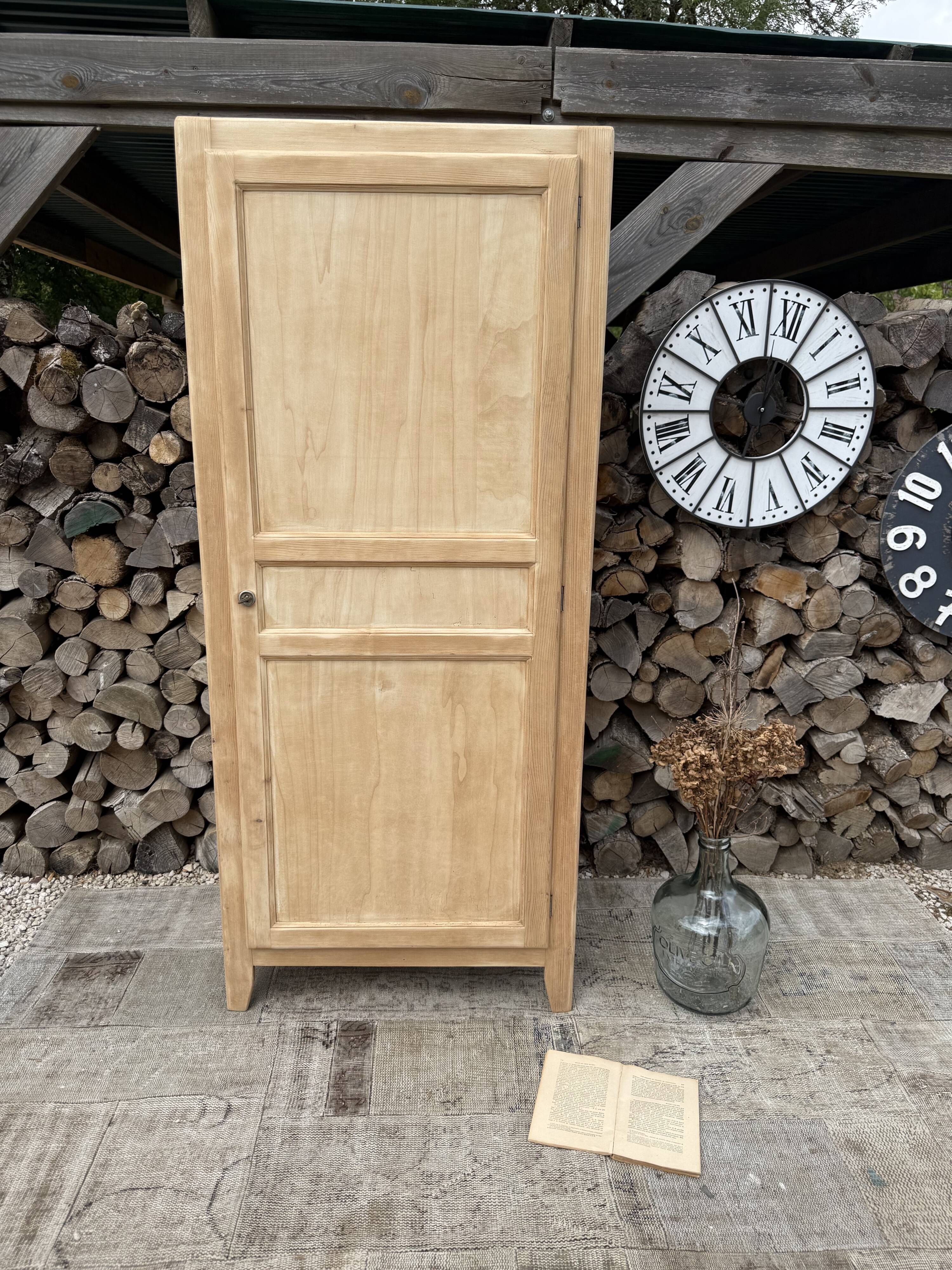 Renovated wooden wardrobe