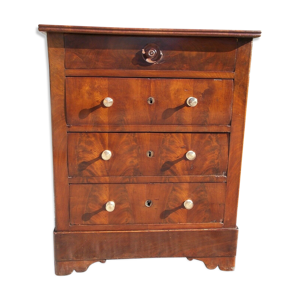 Coffre antique de 4 tiroirs