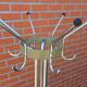 Coat rack "tubax" art deco