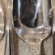 12 silver-plated dessert forks by Christofle Marly, 18.8cm