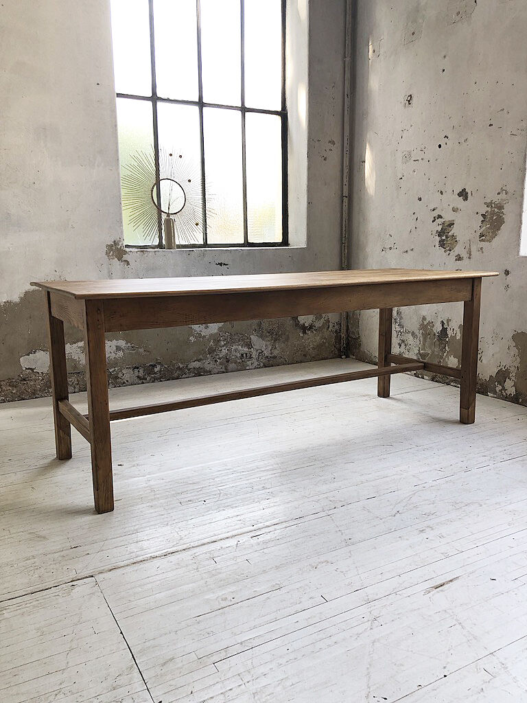 2m pine farm table