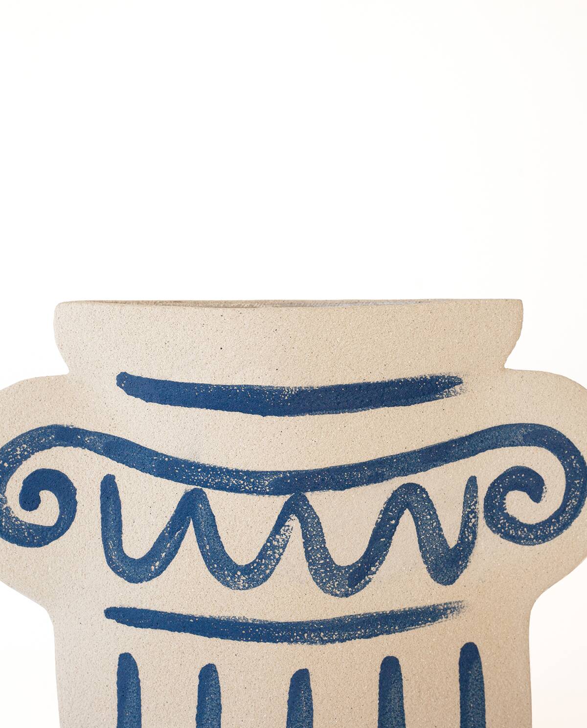 Vase En Céramique ‘Colonne Grecque’