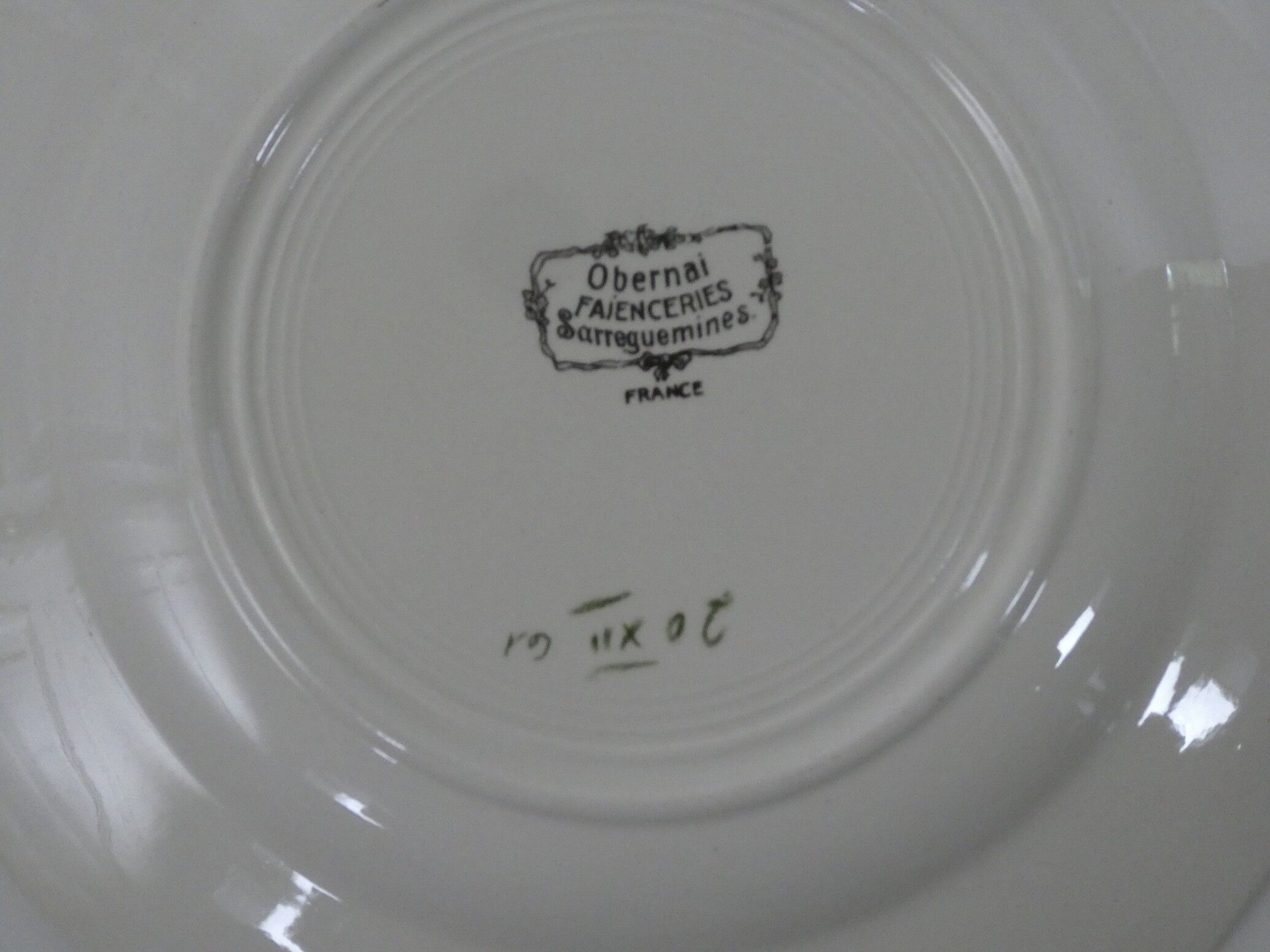 Flat plates "obernai"