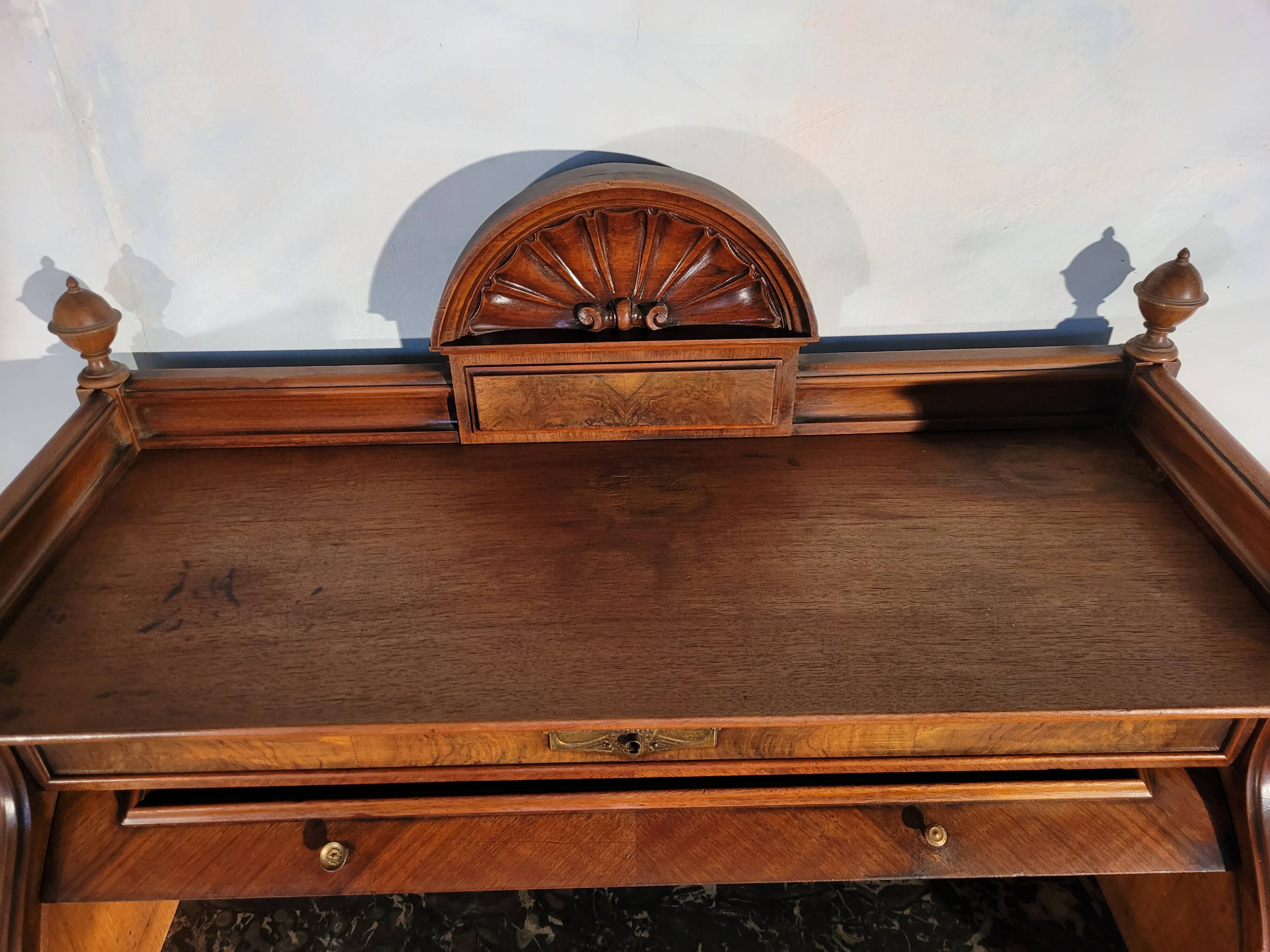 19th century two-body dentist's cabinet