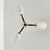 Brass Chandelier by Rupert Nikoll