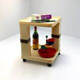 Space Age Bar Cart with Modular Storage by Flair, Holland 1970s