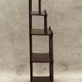 Rosewood veneer shelf