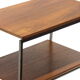 Vintage side table with magazine compartment made in the 1960s