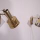 Scandinavian vintage brass wall light