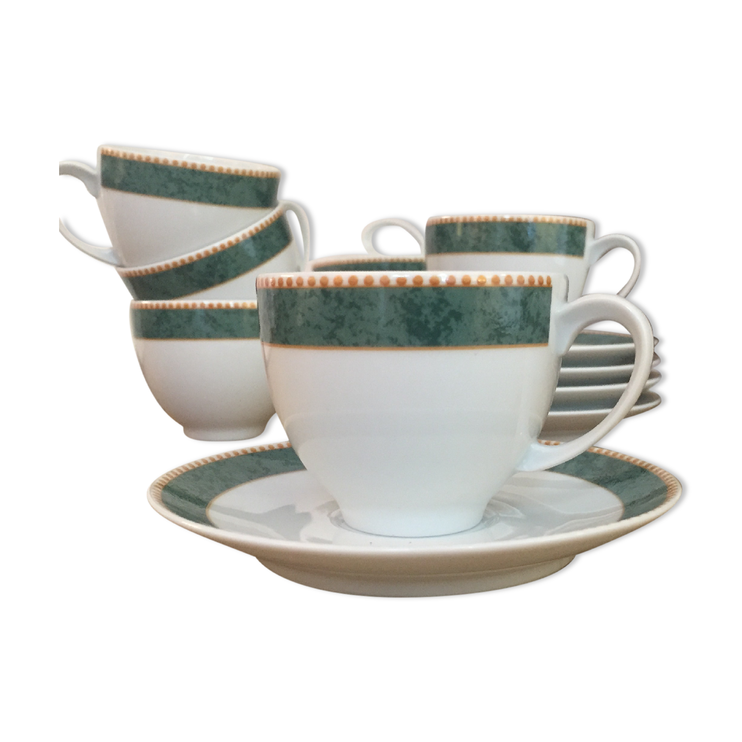 Coffee cups and sugar maker Geneviève Lethu