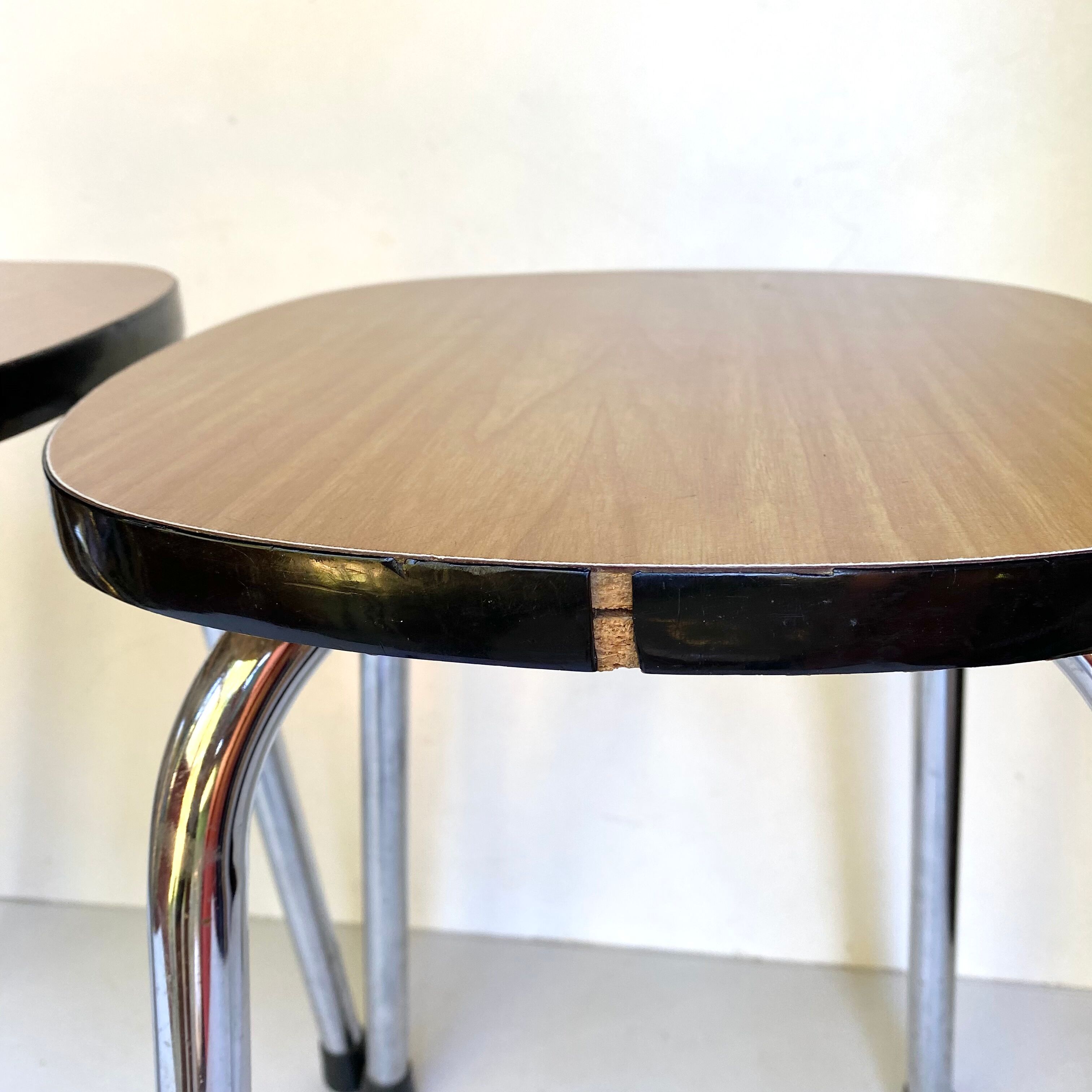 Vintage formica stools