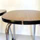 Vintage formica stools